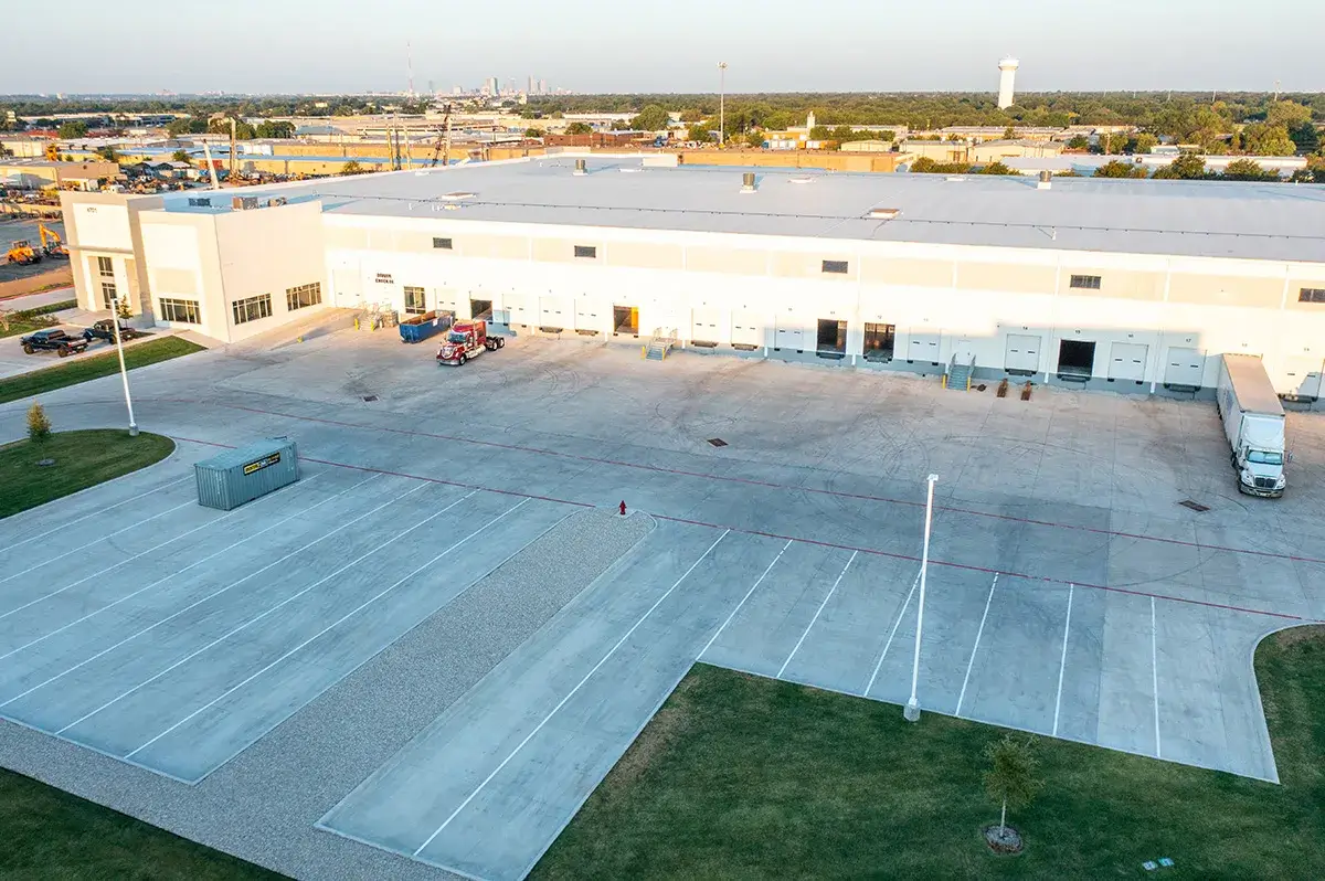 What Services Will a 3PL Warehouse Los Angeles Offer? - 3-WAY The parking lot at Three Way Logistics