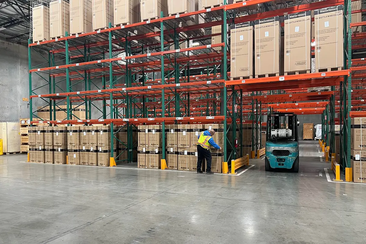 What Is Order Fulfillment? - 3-WAY A Three Way Logistics employee in a warehouse