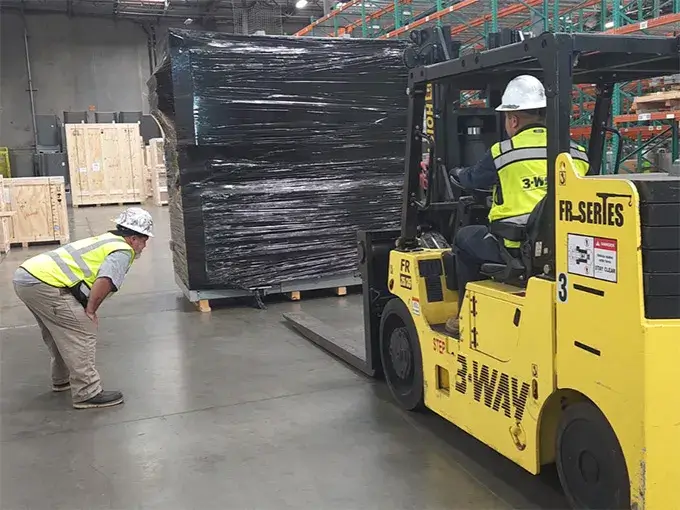 Machinery movers Austin moving heavy equipment